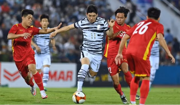 Hoa U20 Han Quoc, U23 Viet Nam chay da toi SEA Games 31-Hinh-4
