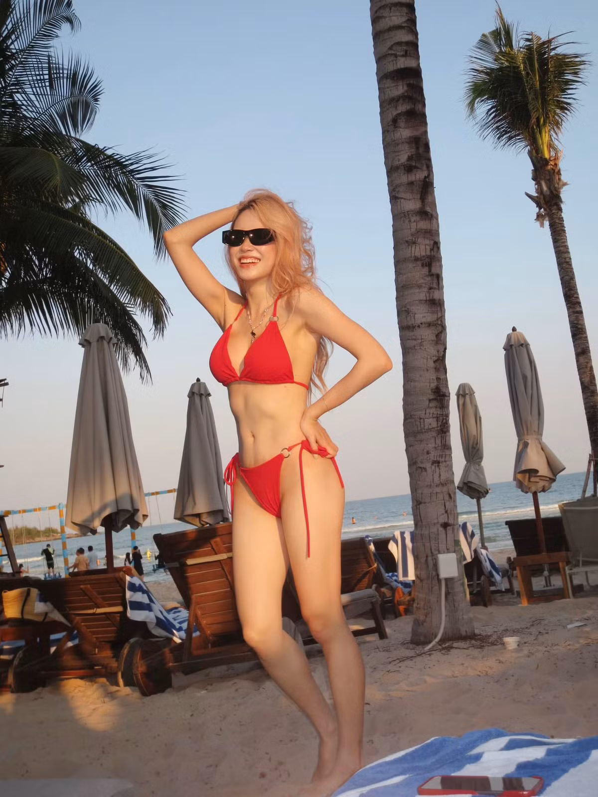 Thậm chí, khi đang trong thai kì, Tâm Xíu vẫn đẹp xuất sắc.