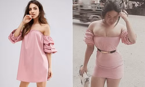 Chỉ vì mix thêm một chiếc đai vòng eo, khách hàng tự biến mình thành thảm họa.