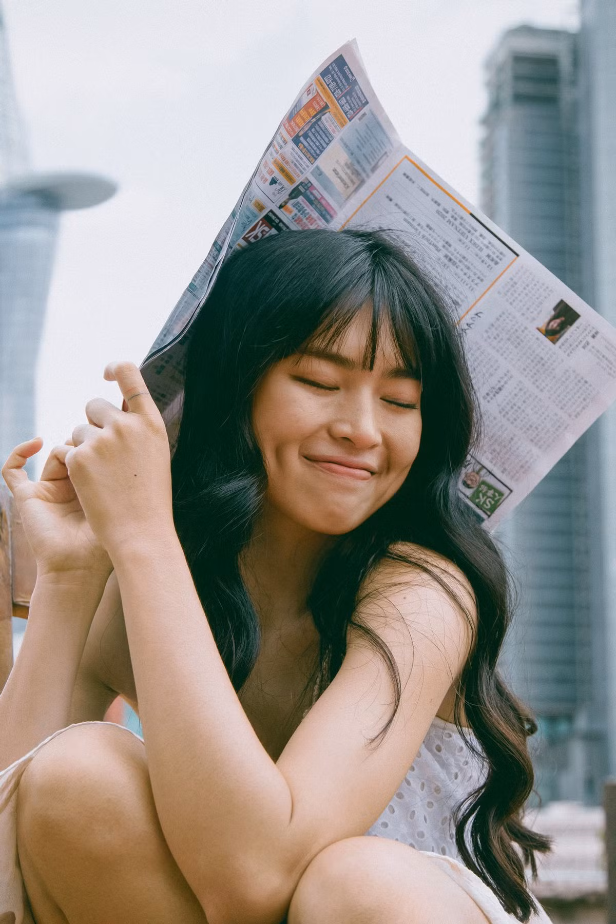 Khánh Vân sở hữu khuôn mặt trẻ con mũm mĩm với đôi má lúm đồng tiền duyên dáng, thế nhưng body của cô nàng lại ngược hẳn.