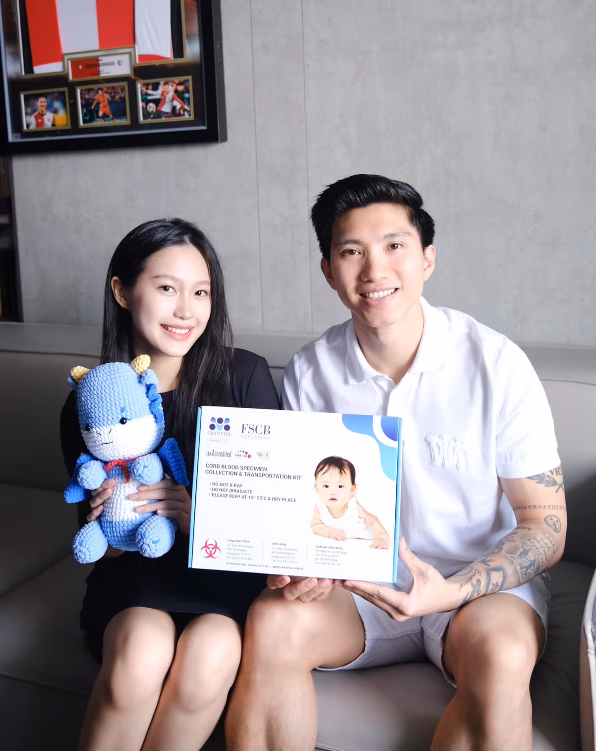 Doãn Hải My và Đoàn Văn Hậu vẫn luôn được xem là cặp đôi vàng của làng bóng đá Việt Nam. Nếu chàng là cầu thủ bóng đá nổi tiếng thì nàng là người đẹp thuộc top 10 Hoa hậu Việt Nam 2020.
