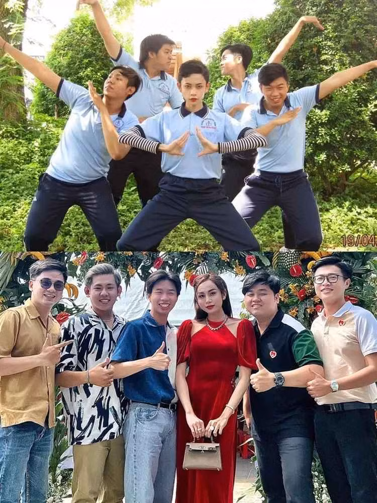 Trên trang cá nhân, hot girl chuyển giới vui vẻ chia sẻ nhiều khoảnh khắc chụp ảnh cùng người quen tại đám cưới