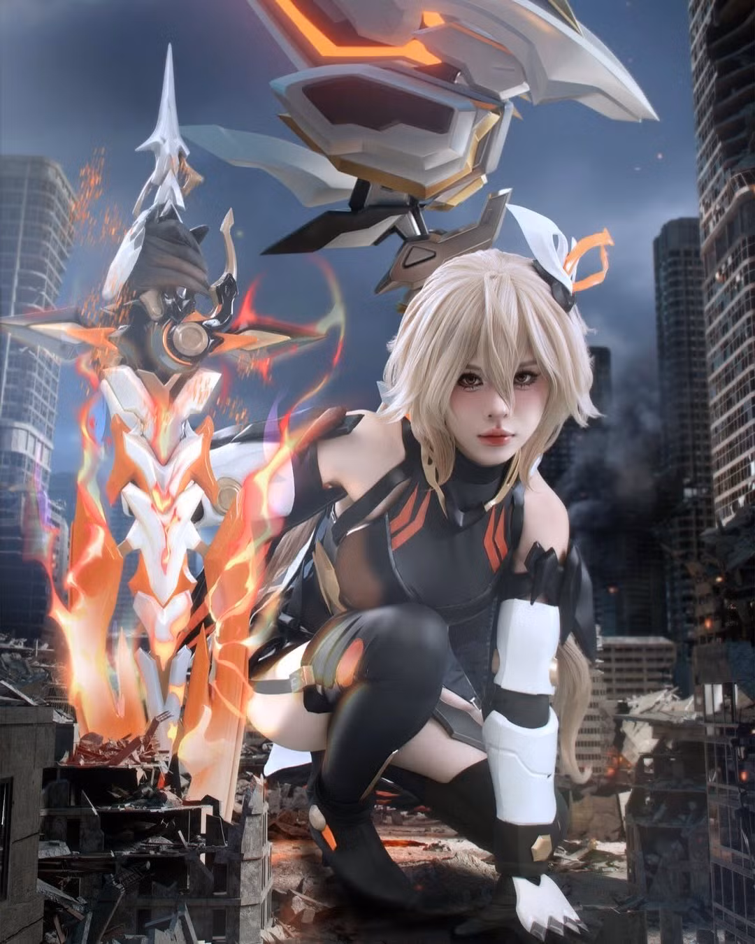 Có thể nói, Ngân Hà không chỉ cosplay đơn thuần mà thực sự "sống" trong nhân vật, khiến người xem không thể rời mắt dù chỉ một khoảnh khắc.