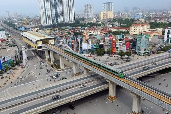 Khi nao van hanh thu toan he thong duong sat Cat Linh - Ha Dong?