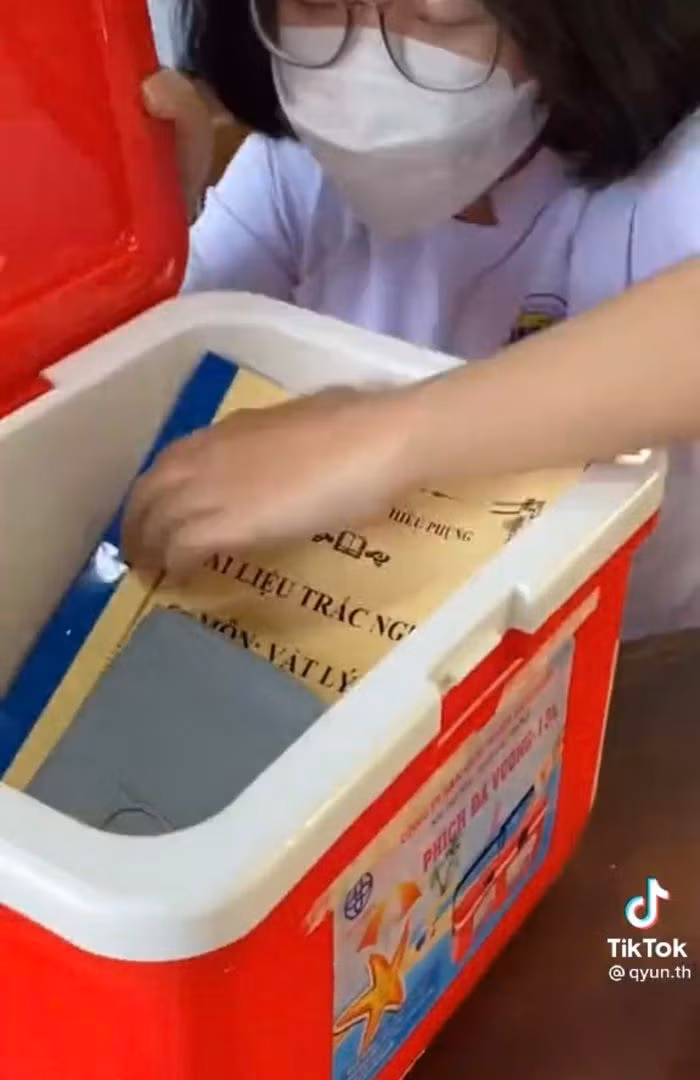 Tất cả các dụng cụ trong gia đình có thể tận dụng được như thùng đựng đá, giỏ trái cây, bàn cờ, hộp đựng giày hay độc đáo hơn là cả thùng rác,...