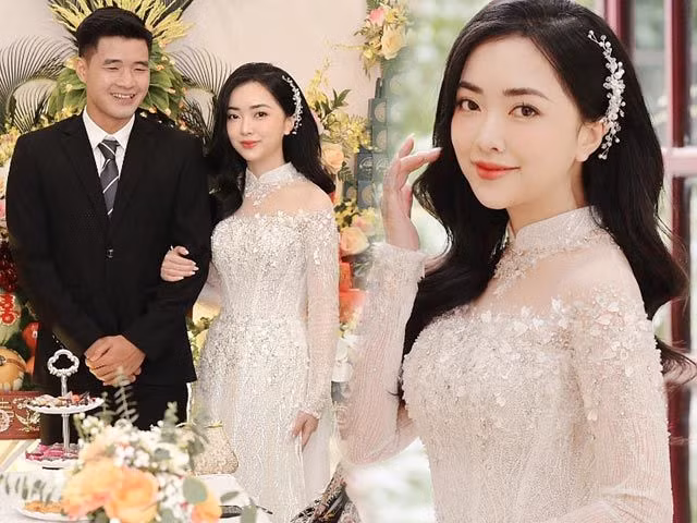 Sáng ngày 8/5, cả hai đã có cái kết viên mãn, ngọt ngào, kết thúc cho câu chuyện tình đẹp của cặp đôi trẻ sau 3 năm hẹn hò. Đám cưới được tổ chức tại quê nhà Phú Thọ trong không khí vô cùng hạnh phúc, náo nhiệt mang đậm văn hóa dân tộc Mường.