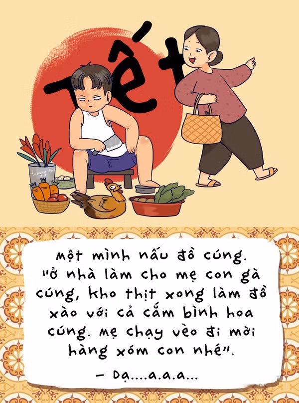 Về quê ăn Tết đâu phải nghỉ dưỡng như mọi người nghĩ.