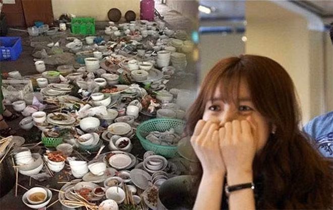 Với quan điểm mình cũng là khách, không phải người giúp việc, tại sao chỉ có mình phải ngồi rửa bát, nhà người yêu thì sao - chị em khuyên các cô gái nên xin phép và đi về.