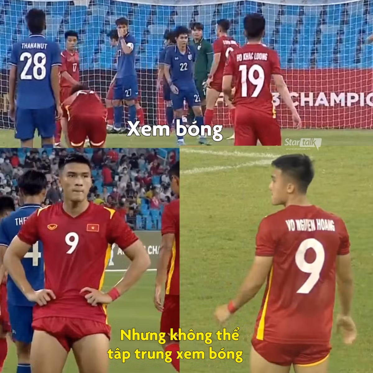 Các fan nữ không chỉ xem bóng đá mà còn ngắm trai đẹp của U23 Việt Nam.