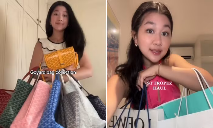 Chloe Liem tự hào khoe lối sống xa hoa, vung tiền mua túi xách hàng hiệu, trang sức và thưởng thức các bữa ăn đắt đỏ cùng những người bạn cũng giàu có không kém.