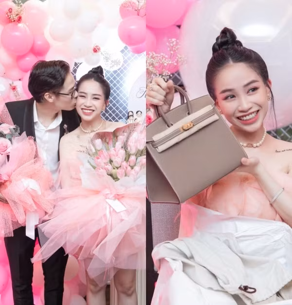 Sau nhiều năm kết hôn, ái nữ nhà đại gia Minh Nhựa và chồng vẫn ngọt ngào như thuở mới hẹn hò.