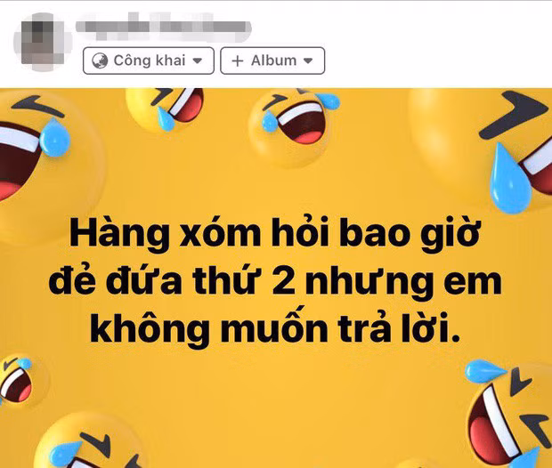 Hàng xóm vẫn là nỗi ám ảnh muôn thuở hỏi bao giờ đẻ đứa thứ hai nhưng em không muốn trả lời.