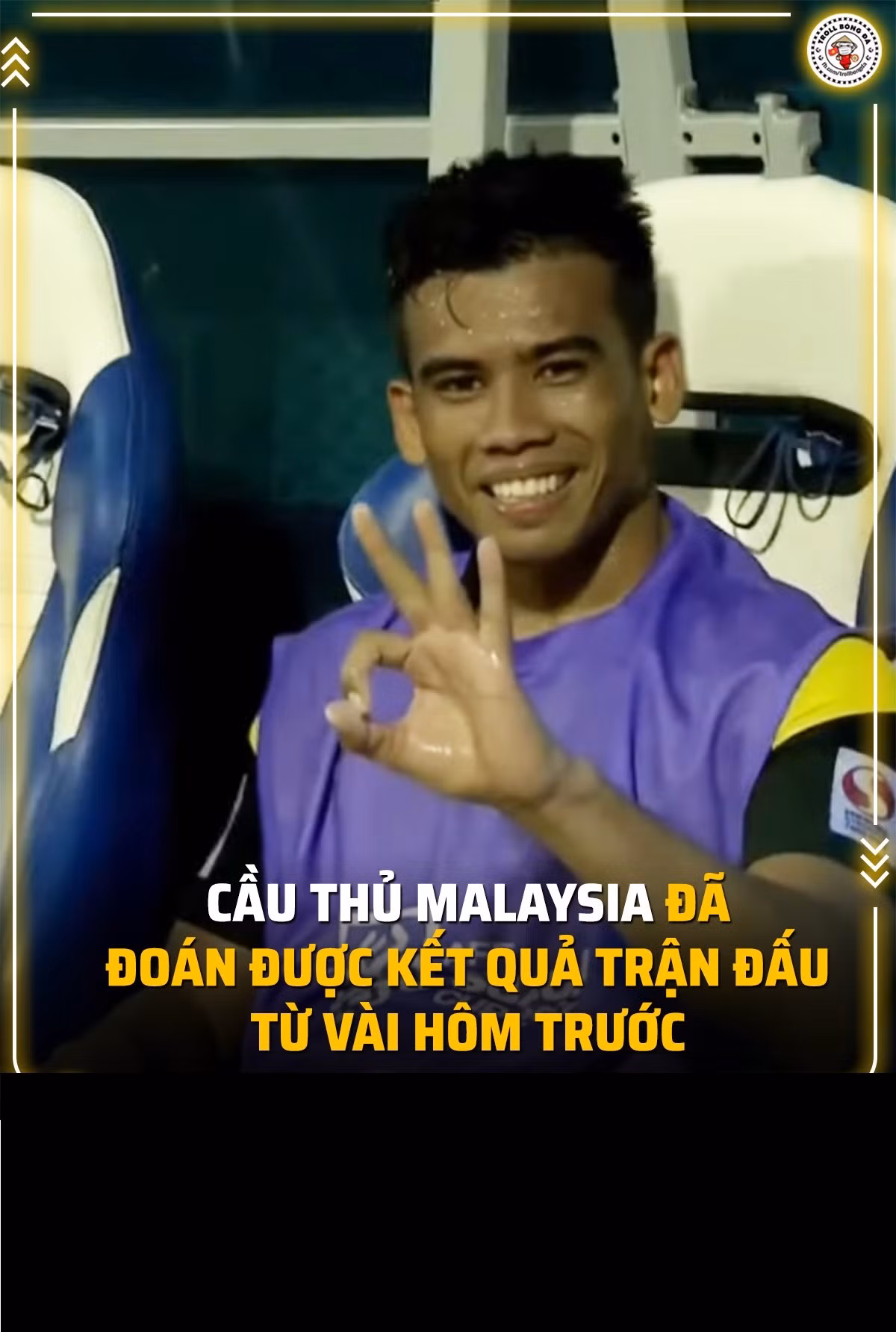 Safawi Rashid có lẽ là cầu thủ Malaysia duy nhất tiên đoán đúng kết quả trận đấu với đội tuyển Việt Nam.