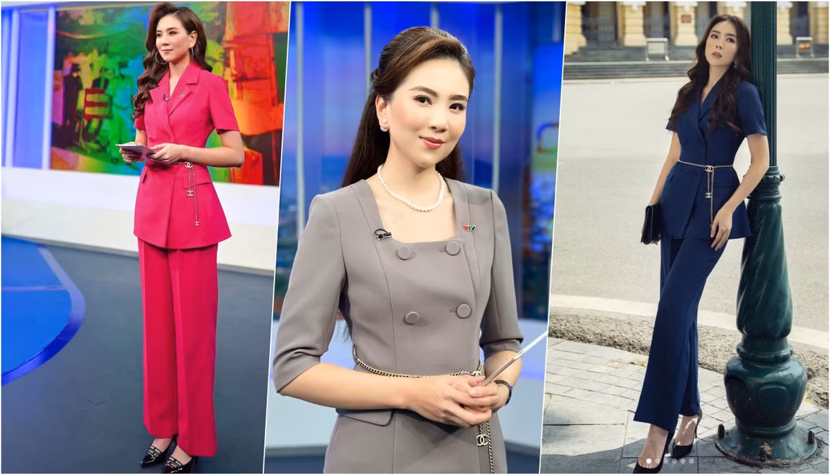 Sở hữu gương mặt khả ái, chiều cao ấn tượng 1m72 cùng vóc dáng cân đối, BTV Mai Ngọc dễ dàng kết thân với nhiều style khác nhau.