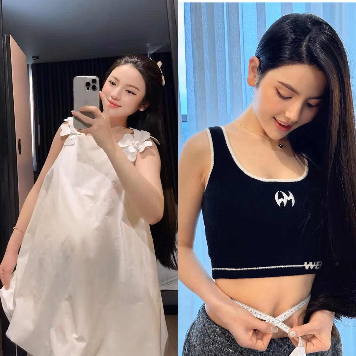 Mới nhất, nàng WAG sinh năm 2000 khoe hình ảnh so sánh rõ nét nhất lúc mang bầu và sau khi sinh em bé vài tháng.