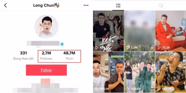 Hầu hết các tình huống trong clip của Long Chun đều bám khá sát với những câu chuyện đời thường, thậm chí đôi lúc là nội dung sâu sắc cho những hành vi không tốt ngoài xã hội khiến người xem quan tâm và bình luận nhiều.