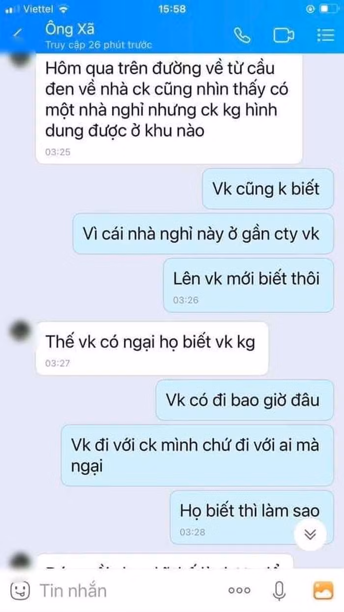 Cùng ngày, nhiều đoạn hội thoại khác cũng được tung lên mạng xã hội khiến nhiều người sốc nặng.