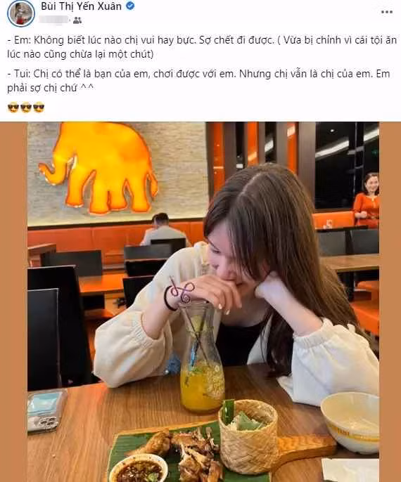 Thời gian qua, em gái Đặng Văn Lâm được Yến Xuân đưa đi khám phá rất nhiều địa điểm ăn uống, vui chơi ở Sài Gòn và những địa danh nổi tiếng khác.