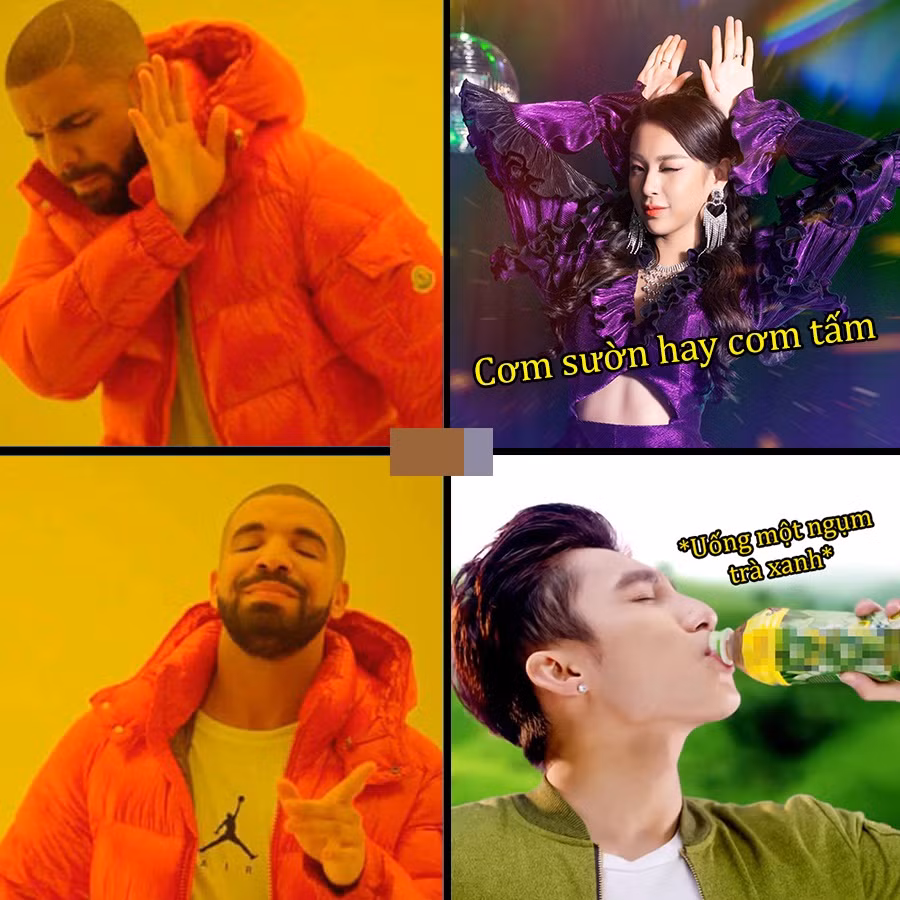 Sau khi ăn "cơm sườn hay cơm tấm", Sơn Tùng M-TP chọn cách uống trà xanh.