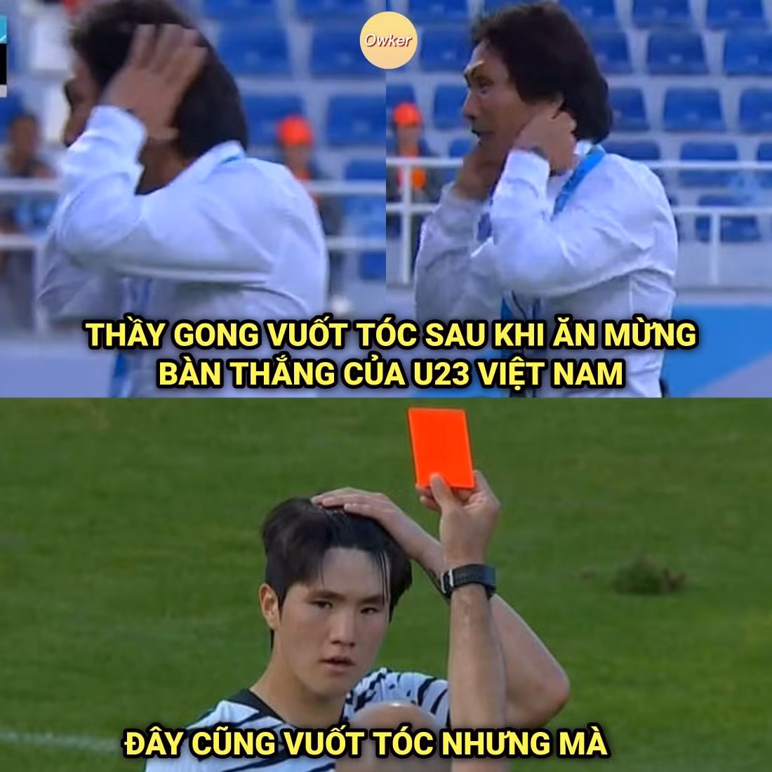 Cách mà người Hàn Quốc lựa chọn khi bày tỏ sự tiếc nuối rất có thể là vuốt tóc. Ảnh sử dụng trong bài: Fandom Owker