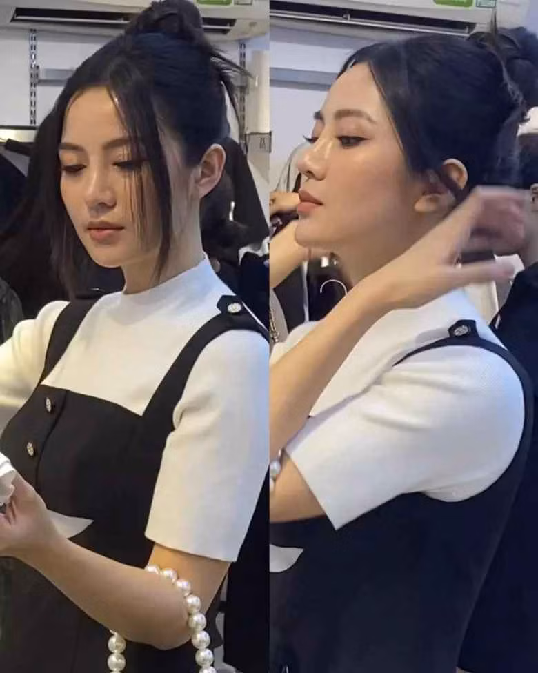 Dù đã là mẹ của 2 nhóc tỳ nhưng nhan sắc của Tú Linh đúng là chả đùa được đâu.