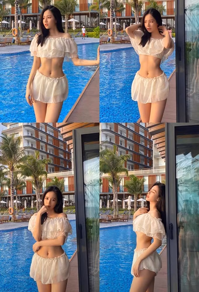 Cũng thông qua những dòng story, nhiều người biết được bạn gái Trọng Hùng có sở thích về hội họa, âm nhạc và khá khéo tay.