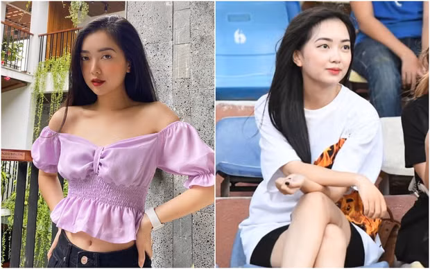 Bạn gái Hà Đức Chinh - Mai Hà Trang lại trông thiếu đi vẻ lạnh lùng và sang chảnh như hình sống ảo trên mạng.