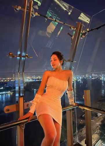 Trước đây, hot girl Trâm Anh từng công khai có người yêu mới.
