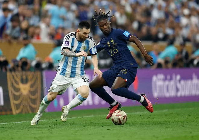 Argentina 3 (4)-(2) 2 Phap (pen): Nha vo dich goi ten Messi va dong doi-Hinh-4