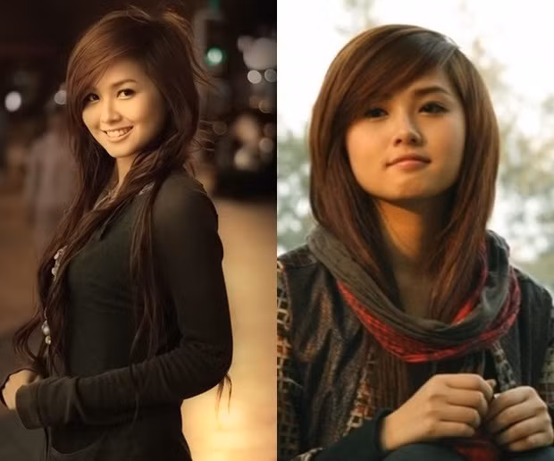 Mái tóc sư tử - biểu tượng thời trang một thời cũng từng được hot girl Tâm Tít lăng xê nhiệt tình những năm đầu mới nổi tiếng.