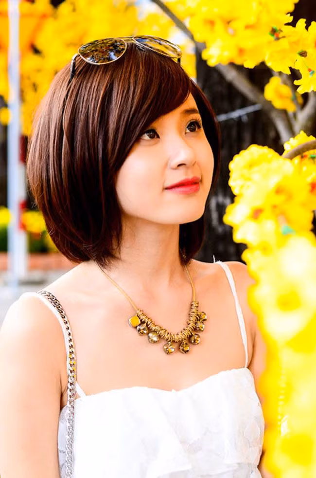 Nhiều người từng công nhận mái tóc dài đã trở thành "thương hiệu" của Midu và muốn cô nàng giữ mái tóc của mình.