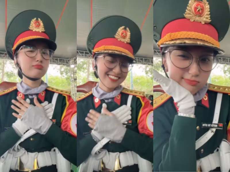 Thu Quỳnh cho biết rất bất ngờ khi video của mình "lên xu hướng" và nhận về phản hồi tích cực.