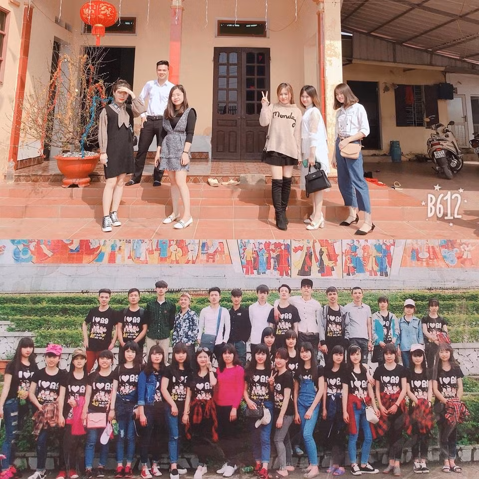 Họp lớp ngày mới ra trường và hiện tại khác xa nhau quá.