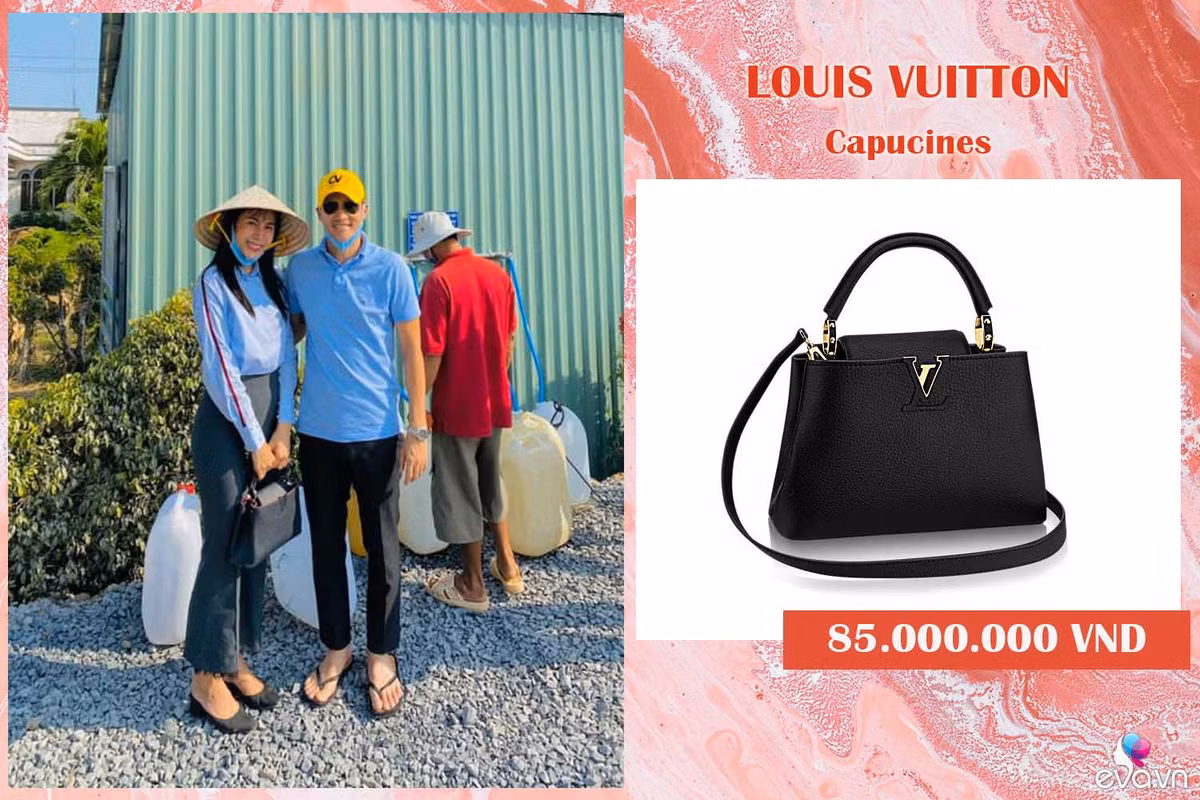 Nhìn vào Thủy Tiên, sau khi ít ra bản hit, phong cách thời trang của "bà mẹ 1 con" có phần giản dị hơn thế nhưng dân tình vẫn phải chú ý tới cô nàng bởi những món đồ hàng hiệu trên người.
