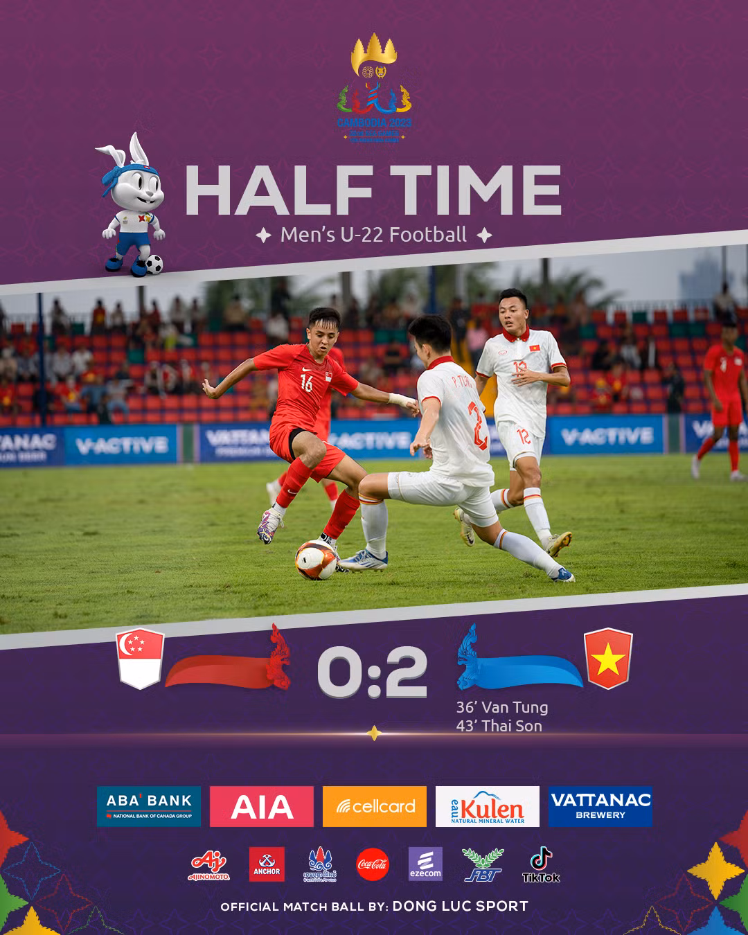 Thang U22 Singapore, U22 Viet Nam the hien bo mat moi tai SEA Games 32-Hinh-4