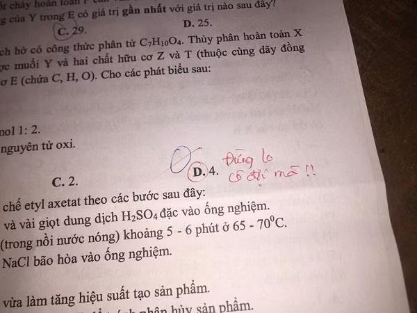 Loạt lời phê bài kiểm tra của giáo viên đọc xong "tím người" Loat loi phe bai kiem tra cua giao vien doc xong