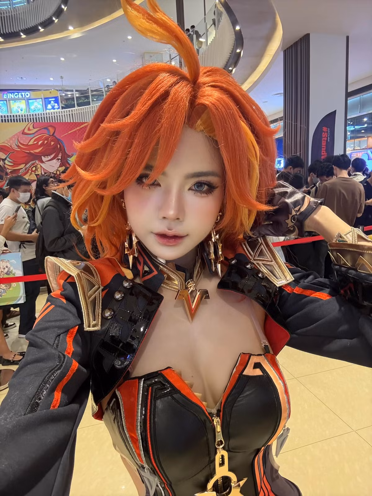 Dù chỉ là một lần hợp tác nho nhỏ của người đẹp với tựa game, thế nhưng màn hoá trang chỉn chu, được đầu tư công phu của Mai Dora đã tạo được thiện cảm lớn.
