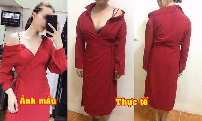 Thậm chí, theo những bức ảnh của Tuyết Nhung chụp lại set đồ còn nhàu nhĩ, xộc xệch như mớ giẻ lau, chỉ thừa tứ tung.
