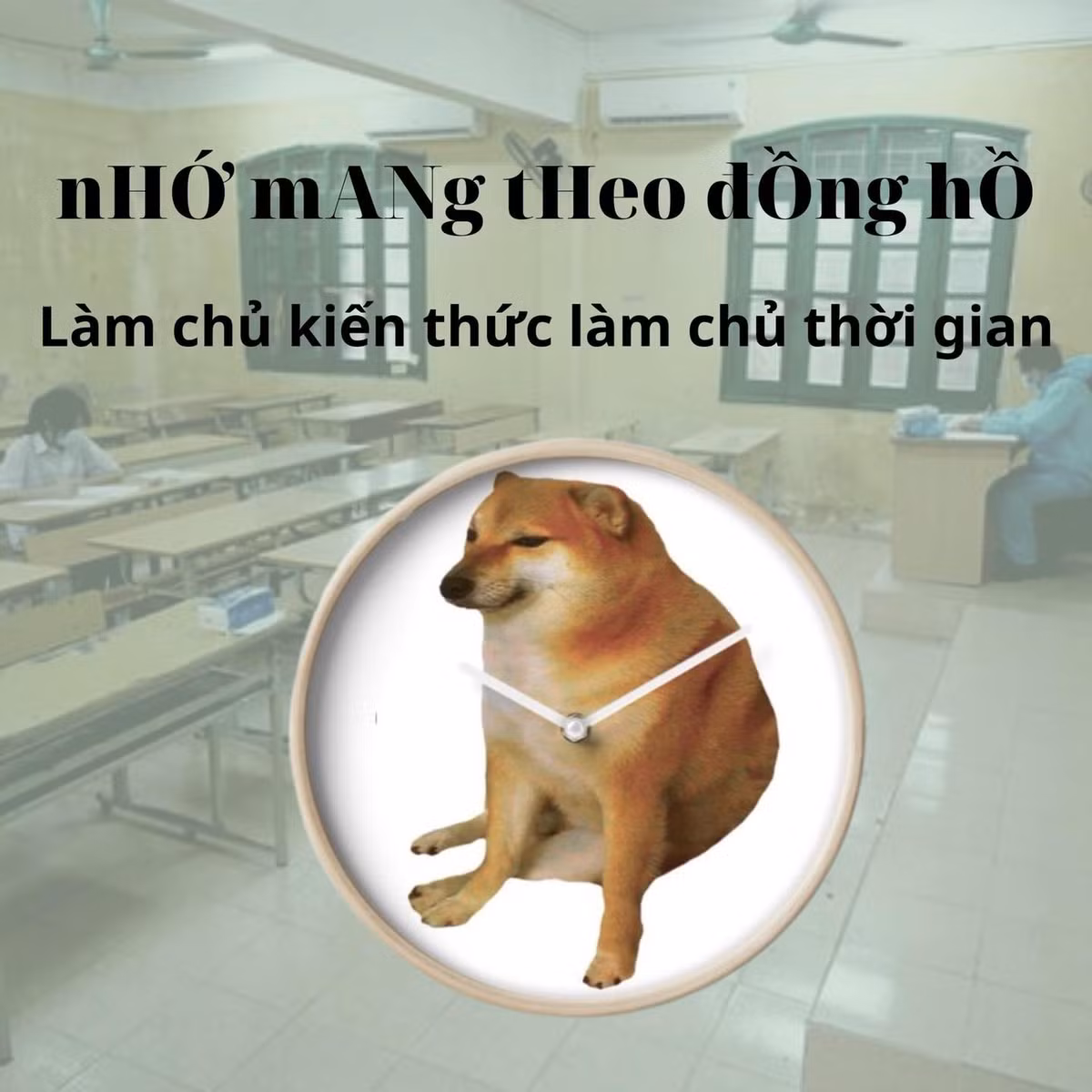 Việc đầu tiên để chuẩn bị cho kỳ thi tốt nghiệp THPT Quốc gia 2021, các sĩ tử 2K3 nhớ mang theo đồng hồ để không chỉ làm chủ kiến thức mà còn thời gian.
