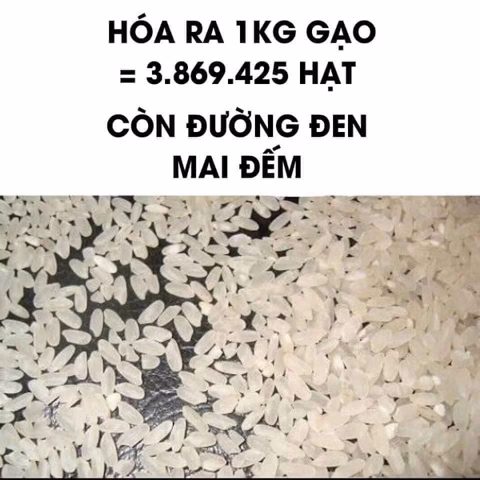 Thậm chí, có livestream còn có gần 10.000 người chăm chú theo dõi, bàn luận khiến cho khổ chủ rối quá, quên mất đã đếm được bao nhiêu hạt gạo đành phải đếm lại từ đầu.