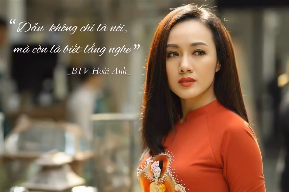 Chia sẻ của BTV Hoài Anh giúp khán giả được hiểu thêm hơn về nghề truyền hình.
