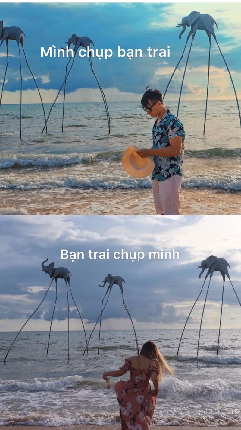 Sau tất cả những lần nhờ người khác chụp ảnh, dân mạng rút ra kết luận: Sau này có đi du lịch và muốn gom ảnh đẹp về nhà thì trước tiên nhớ "trang bị" cho mình một "phó nháy" thật có tâm.