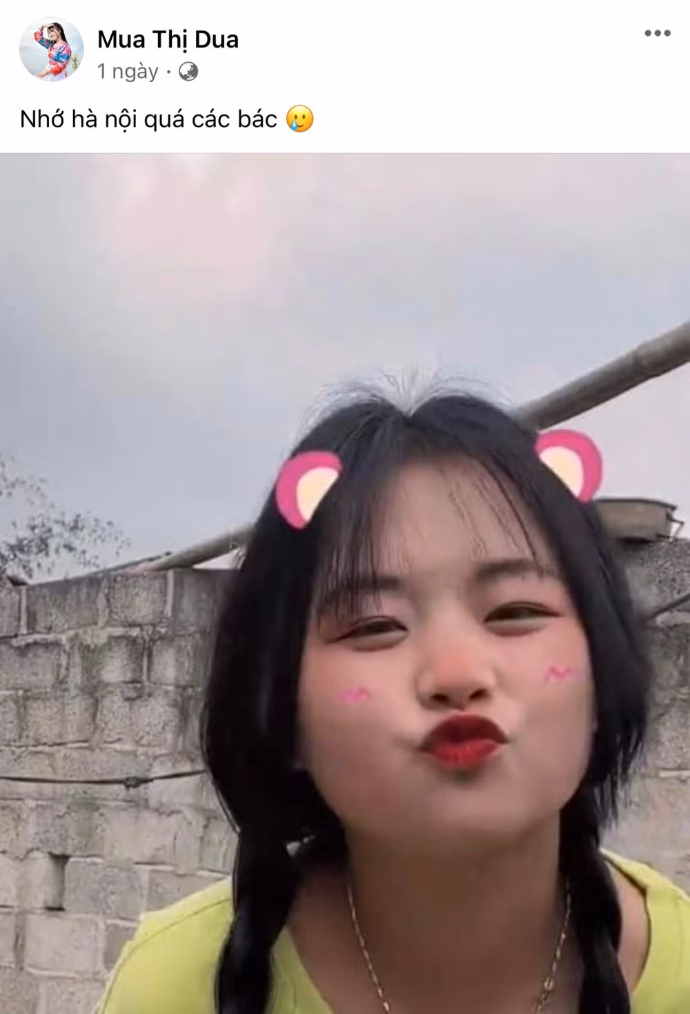 Trước đó, một du khách khi đến Hà Giang và bắt gặp cô bé ở dốc Thẩm Mã đã chia sẻ một clip cho rằng: “Mình thật sự buồn khi nhìn thấy em trong những clip gần đây. Vẫn gương mặt đó, nụ cười đó nhưng đã khác xưa rất nhiều. Cảm giác em không còn là bông hoa của núi rừng Tây Bắc. Vẫn biết cuộc sống luôn thay đổi, nhưng dường như, em chỉ rực rỡ nhất khi thuộc về nơi này”.