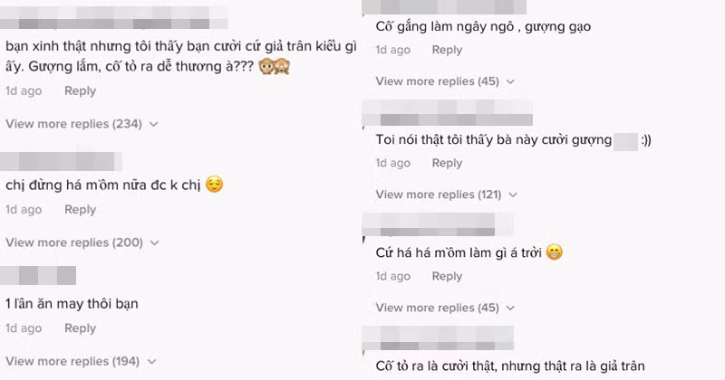 Các động tác nhảy không có gì mới mẻ và đặc biệt là góc máy, trang phục, kiểu tóc có phần giống với clip đầu tiên giúp Tiểu Hý nổi tiếng. Điều này khiến nhièu người phải để lại bình luận: "Chán".