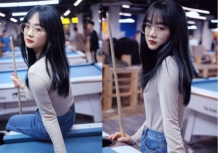Cộng đồng mạng vốn không xa lạ với Gấm Kami, một hot TikToker với tài lẻ đánh bi-a siêu đỉnh.