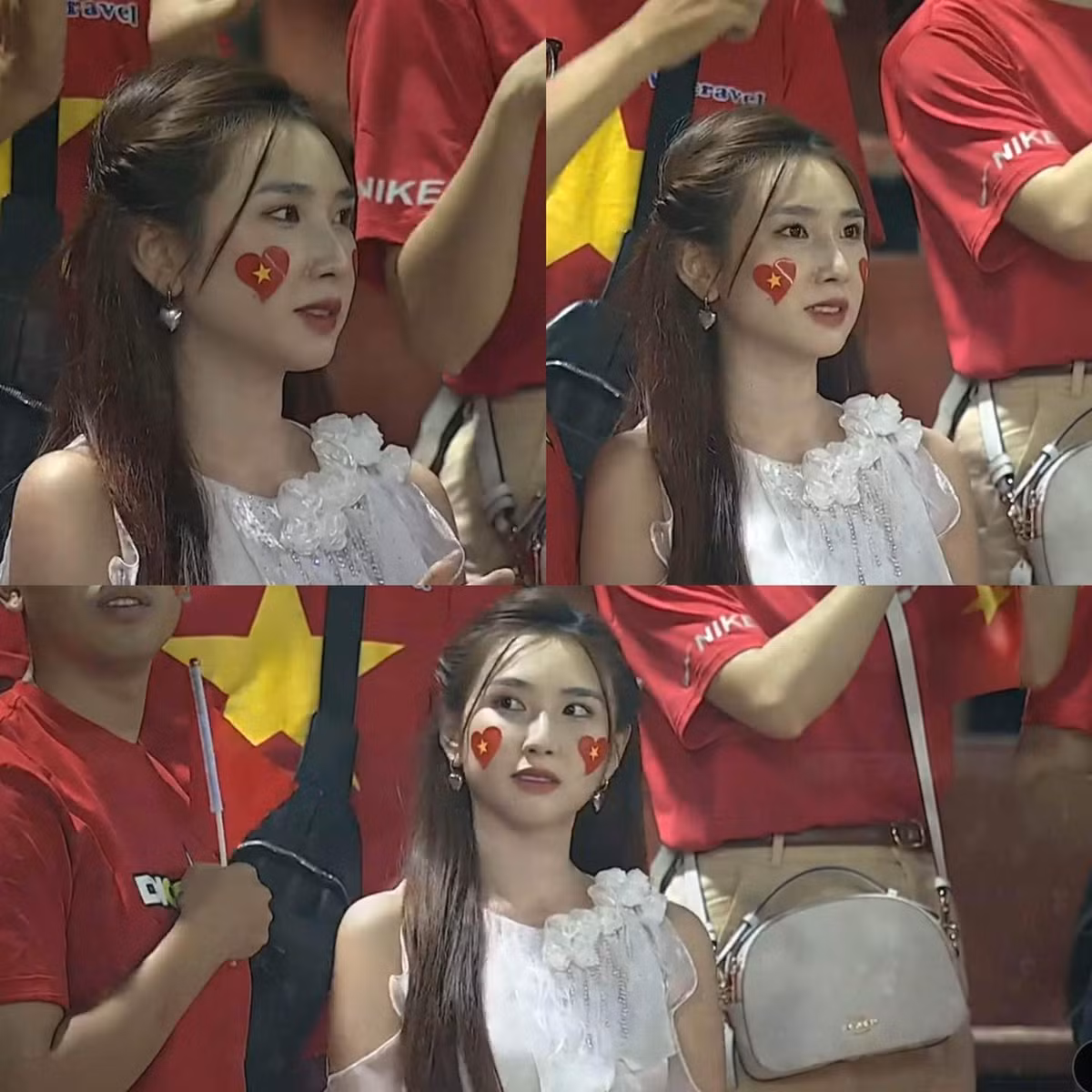 Trận chung kết lượt về AFF Cup 2022 giữa Việt Nam và Thái Lan diễn ra trên SVĐ Thammasat. Không chỉ người hâm mộ, nhiều nghệ sĩ, người nổi tiếng cũng có mặt trực tiếp tại sân vận động để theo dõi trận chung kết và cổ vũ, tiếp thêm động lực cho các chàng trai áo đỏ.