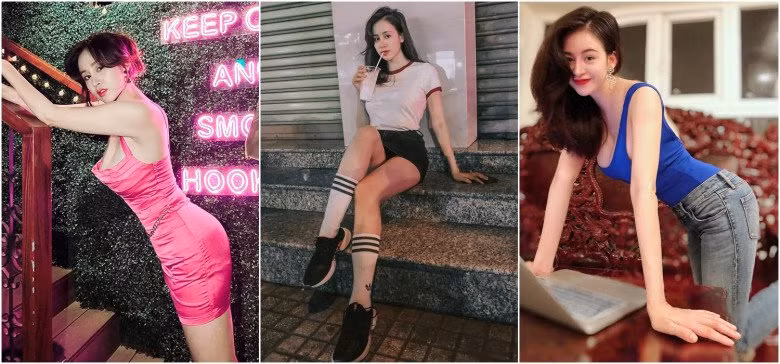  Bà Tưng ( Lê Thị Huyền Anh) là hiện tượng mạng đình đám cách đây 7-8 năm trước. Bẵng đi thời gian ồn ào, gái xinh quê Nghệ Anh gần đây quay trở lại với hình ảnh ngoan hiền, điềm đạm và trưởng thành hơn.