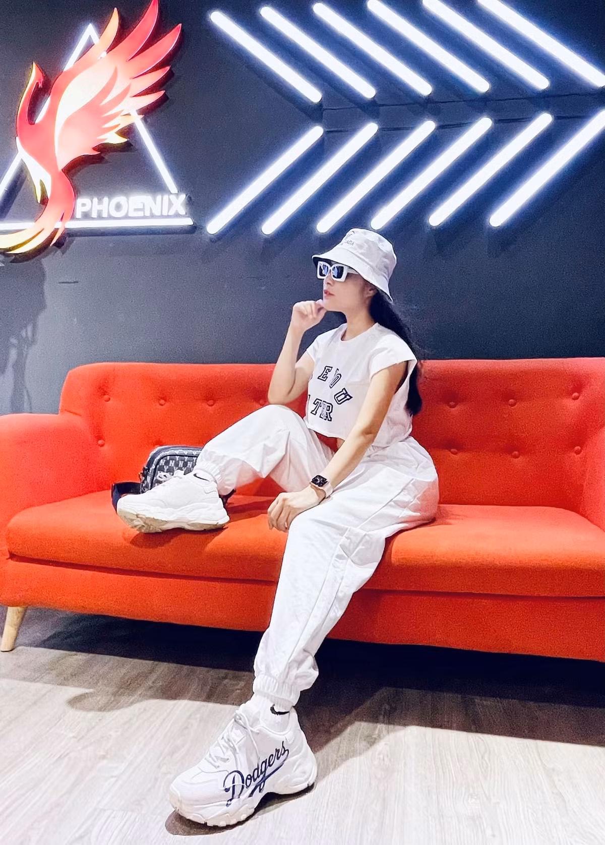 Thời gian gần đây, Minh Hương khá chăm chỉ tập luyện bộ môn dance.