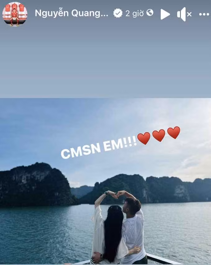 Chu Thanh Huyền từng sang Pháp ở cùng Quang Hải trong thời gian anh thi đấu cho Pau FC. Hồi tháng 6, nam cầu thủ đưa bạn gái đi dự lễ ký hợp đồng của anh với CLB CAHN. nàng hot girl cũng đã ra mắt gia đình nhà bạn trai và cùng anh đi dự đám cưới nhiều người bạn.