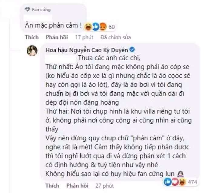 Chính điều này đã khiến hoa hậu Việt Nam 2014 bức xúc phản pháo cực căng.